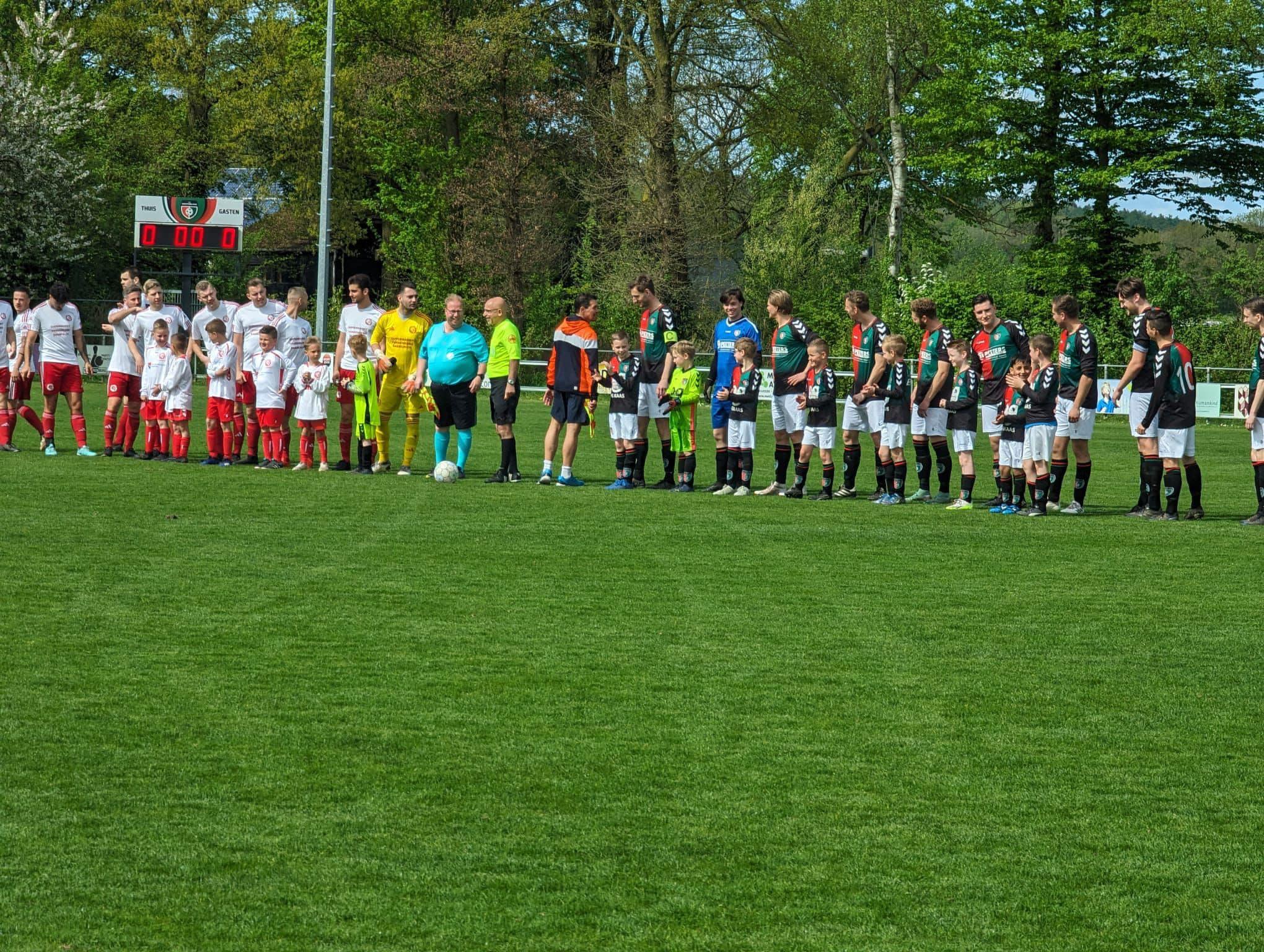 Pre-match jeugd VV Montferland en SV Babberich groot succes